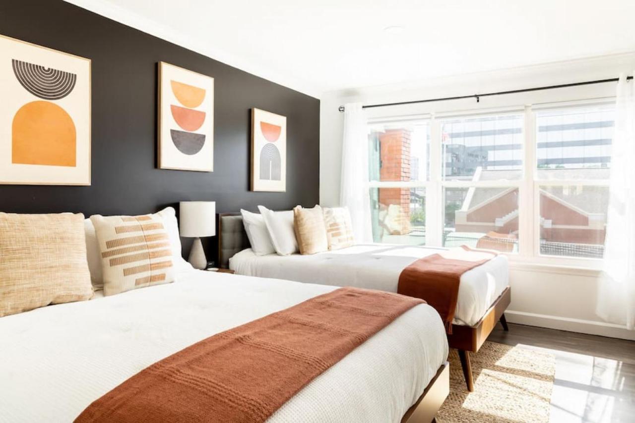 Stylish Downtown Nashville 3 Beds, 1 Bedroom With Private Patio, Parking Eksteriør bilde