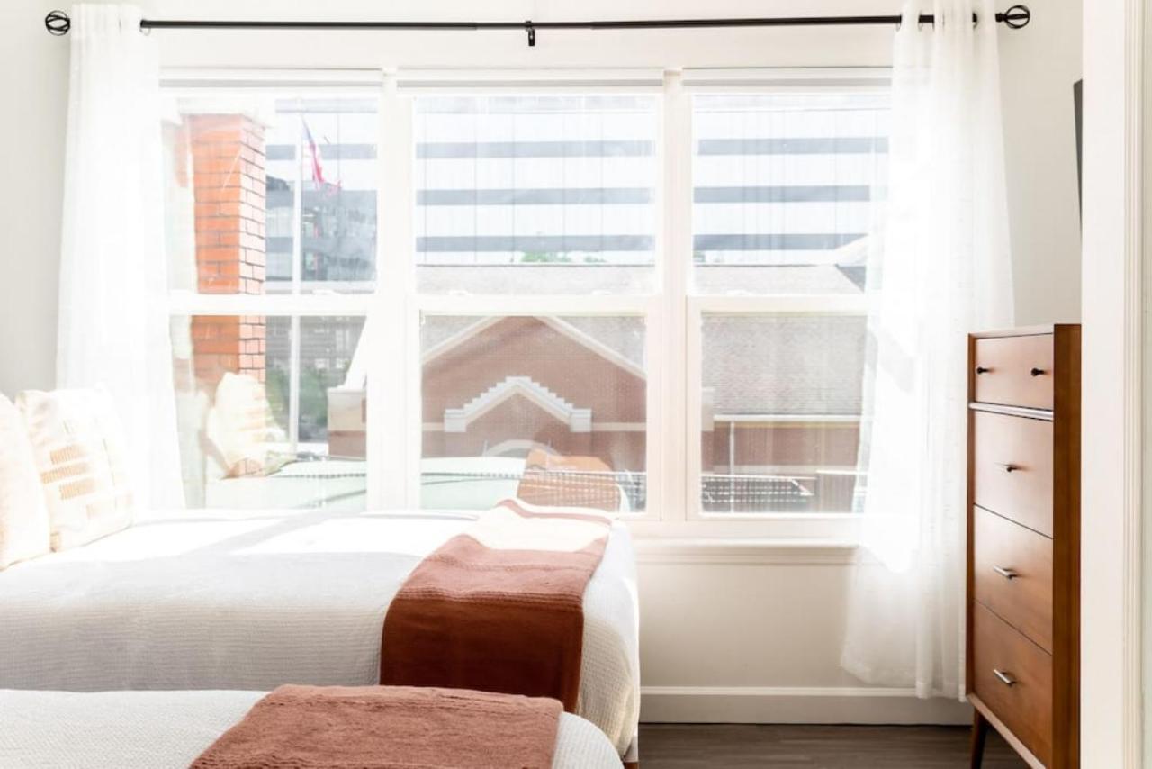 Stylish Downtown Nashville 3 Beds, 1 Bedroom With Private Patio, Parking Eksteriør bilde