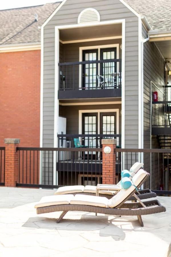 Stylish Downtown Nashville 3 Beds, 1 Bedroom With Private Patio, Parking Eksteriør bilde